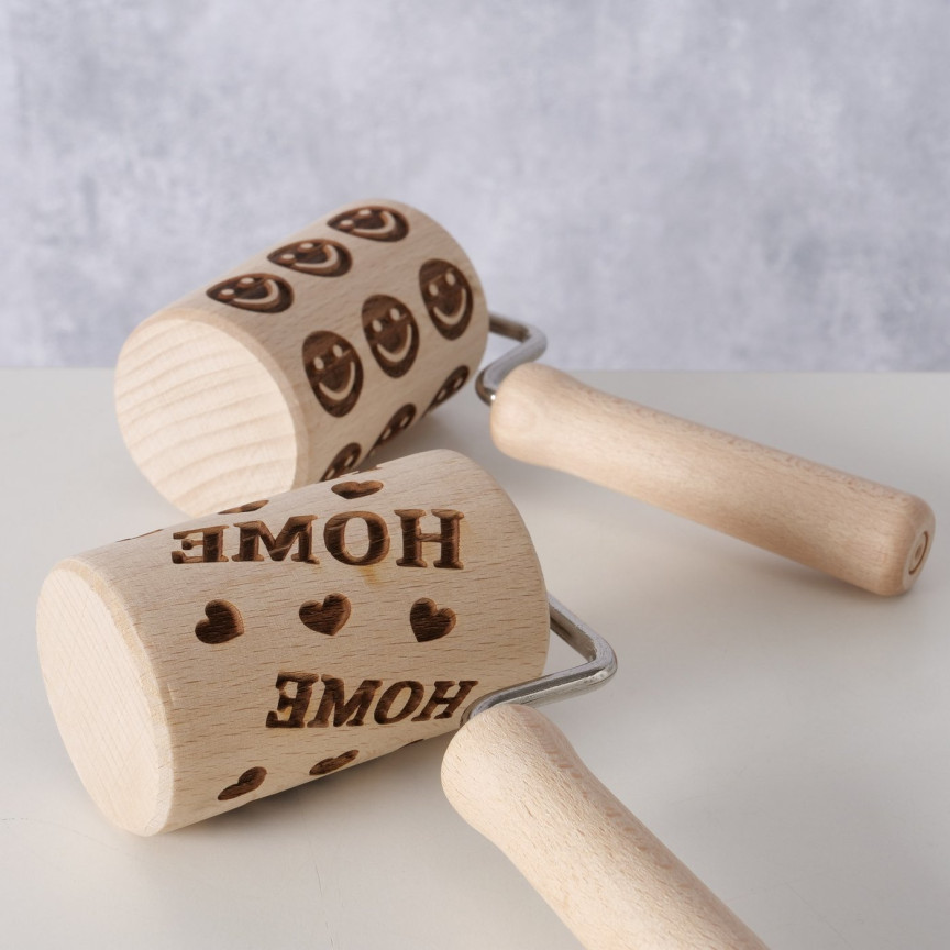 Smileys & Home Rolling Pin Handle